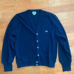 Vintage Lacoste Oversized Cardigan